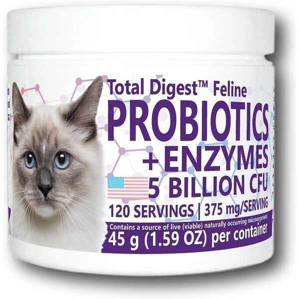 PET ULTIMATES Probiotics Cat Supplement, 1.55oz jar