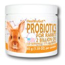 Equa Holistics HealthyGut Probiotics Rabbit Supplement, 1.59-oz tub
