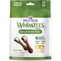 WHIMZEES by Wellness Brushzees Dental Chews Natural Grain-Free Dental Dog Treats, Medium, 7 count