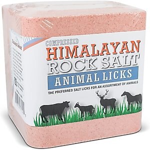 Himalayan Secrets All-Natural Compressed Himalayan Rock Salt Block, 5.5-lb brick