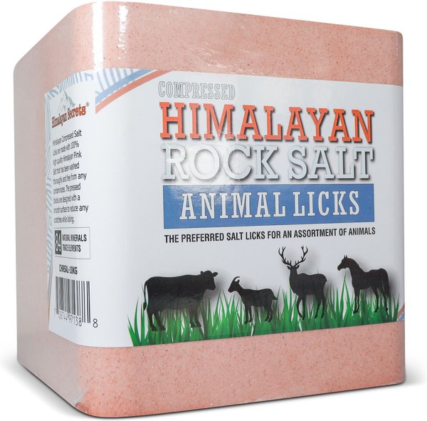 Himalayan Secrets All-Natural Compressed Himalayan Rock Salt Block, 22-lb brick slide 1 of 9