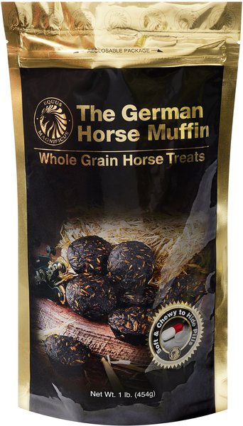 Equus Magnificus The German Horse Muffin Molasses Horse Treats, 1-lb bag slide 1 of 1