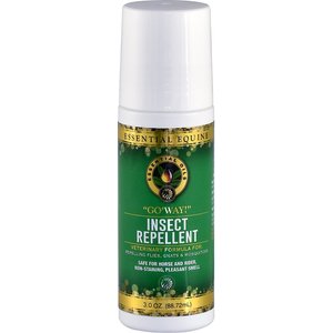 Equus Magnificus Essential Equine To Go'Way Natural Horse Insect Repellant Roll-On, 3-oz bottle