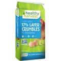 Healthy Harvest Non-GMO 17% Protein Layer Crumbles Poultry Feed, 10-lb bag