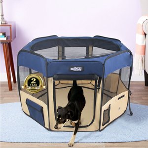 Midwest Green Canine Camper Soft Tent Dog Crate, 36.23 L X 24.61