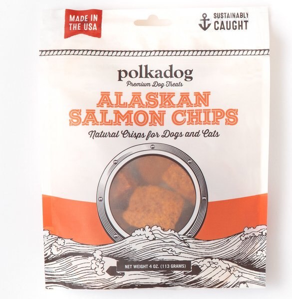 Polkadog Chips Dehydrated Dog & Cat Treats, 4-oz bag