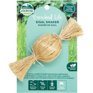 Oxbow Enriched Life Sisal Shaker Small Animal Chew Toy