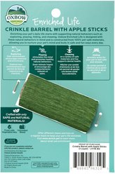 Oxbow Enriched Life Crinkle Barrel with Apple Sticks Small Animal Chew Toy slide 2 of 9