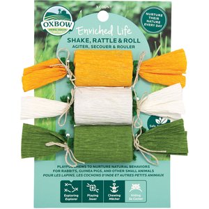 Oxbow Enriched Life Shake, Rattle & Roll Small Animal Chew Toy