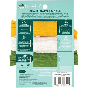 Oxbow Enriched Life Shake, Rattle & Roll Small Animal Chew Toy