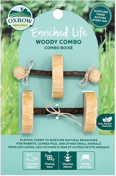 Oxbow Woody Combo Small Animal Chew Toy slide 1 of 9
