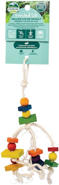 Oxbow Enriched Life Deluxe Color Dangly Small Animal Toy slide 1 of 9