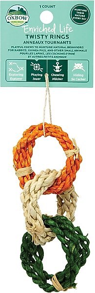 Oxbow Enriched Life Twisty Rings Small Animal Toy slide 1 of 9