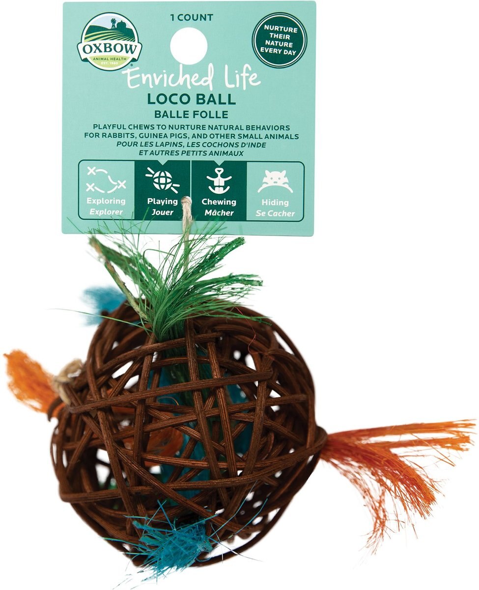 OXBOW Enriched Life Loco Ball Small Animal Toy