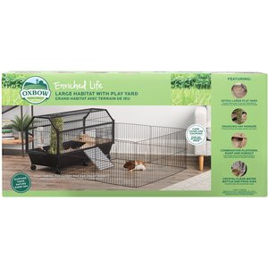 Oxbow Enriched Life Small Animal Cage with Play Yard, Large