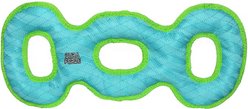 DuraForce 3 Way Tug Squeaky Dog Toy, Blue