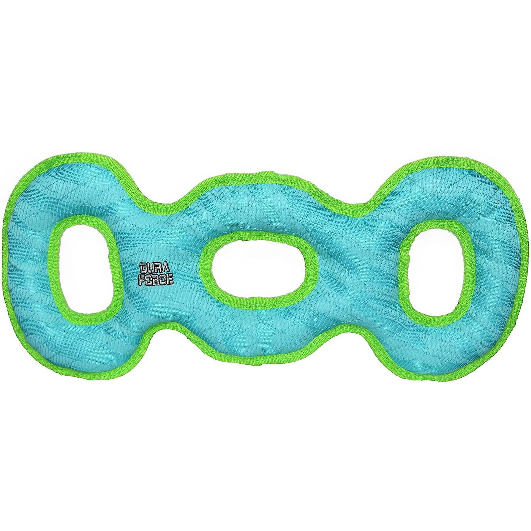 DuraForce 3 Way Tug Squeaky Dog Toy, Blue