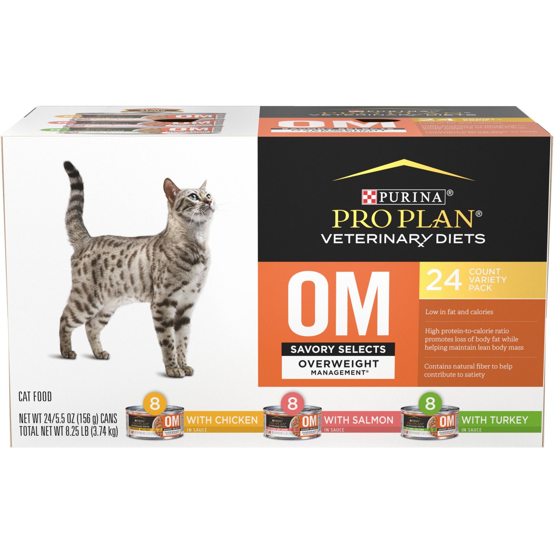 PURINA PRO PLAN VETERINARY DIETS OM Overweight Management Savory