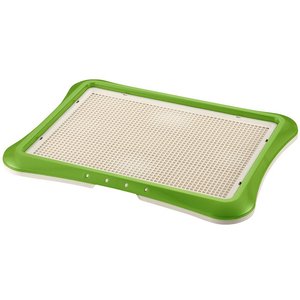 Richell Paw Trax Mesh Training Tray, Green