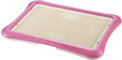 Richell Paw Trax Mesh Training Tray, Pink