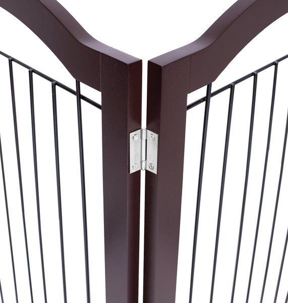 Internet's Best Arched Top Wire Dog Gate, 30-in