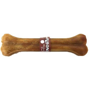 The Rawhide Express Hickory Smoked Flavor Dog Bone, 8-in
