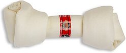 The Rawhide Express Natural Flavor Knotted Dog Bone, 7-8-in