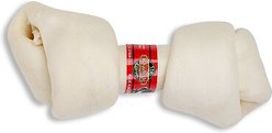 The Rawhide Express Natural Flavor Knotted Dog Bone, 9-10-in