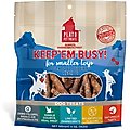 Plato Keep Em' Busy Duck & Blueberry Toy Refill Grain-Free Dog Treats, 5-oz bag, Small