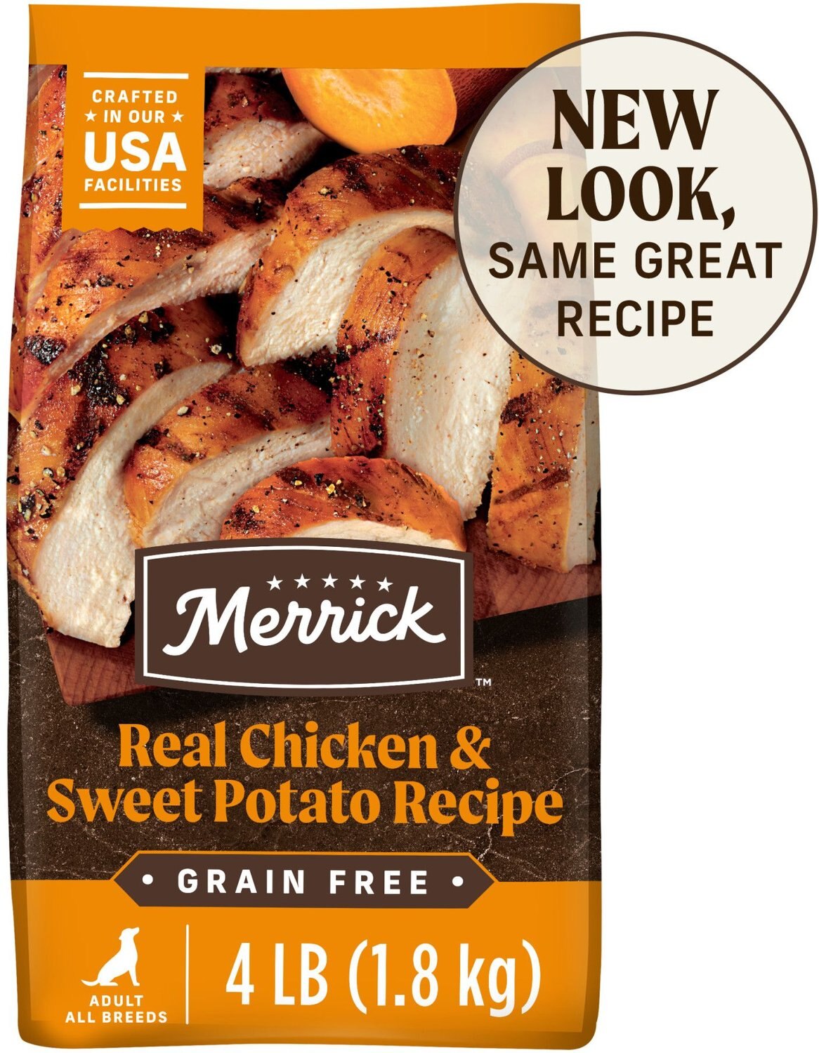 merrick grain free real chicken sweet potato dry dog food