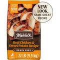 Merrick Real Chicken + Sweet Potato Recipe Grain-Free Adult Dry Dog Food, 22-lb bag