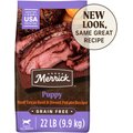 Merrick Grain-Free Dry Puppy Food Real Beef & Sweet Potato Recipe, 22-lb bag