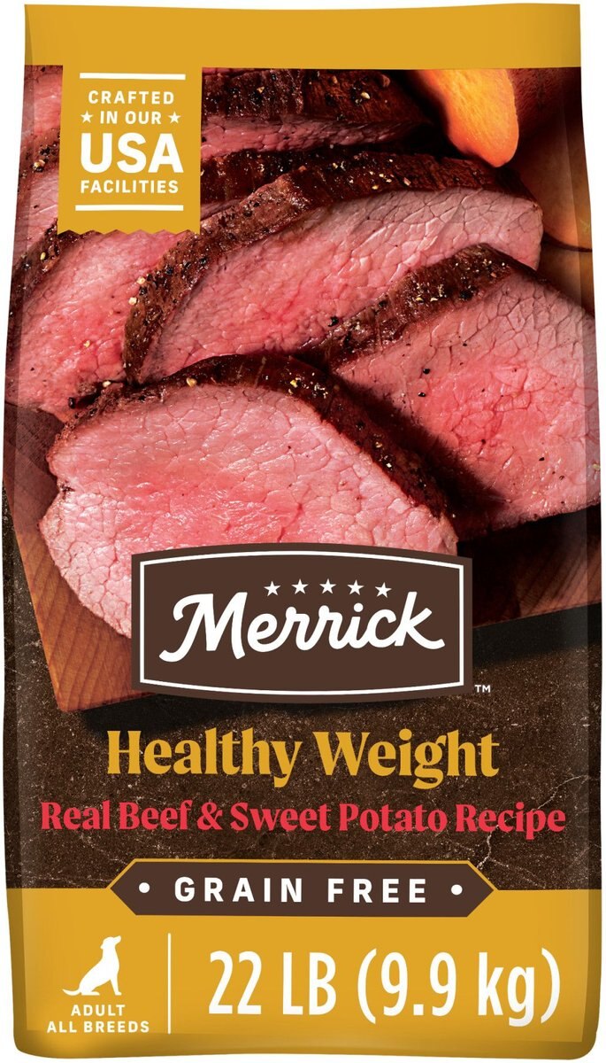 Merrick grain free sale healthy weight dog food