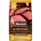 Merrick Grain-Free Dry Dog Food Healthy Weight Recipe, 22-lb bag