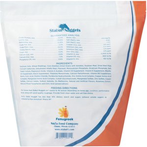 Stabul Nuggets Molasses-Free Fenugreek Horse Treats, 5-lb bag