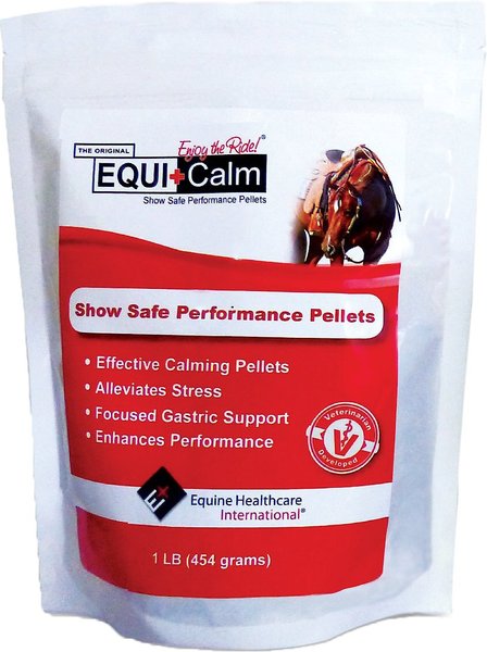 Equine Healthcare International Equi+Calm Molasses Flavor Pellets Horse Supplement, 1-lb bag slide 1 of 2