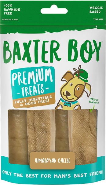 Baxter Boy Himalayan Cheese Dog Treat, 10-oz bag slide 1 of 2