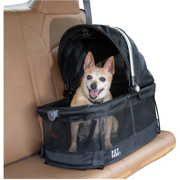 PET GEAR VIEW 360 Dog & Cat Carrier Bag, Black