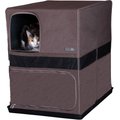 Pet Gear Prp Pawty Space Saver Cat Litter Box Enclosure, Espresso