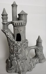 Underwater Galleries Romanian Castle Aquarium Ornament slide 2 of 2