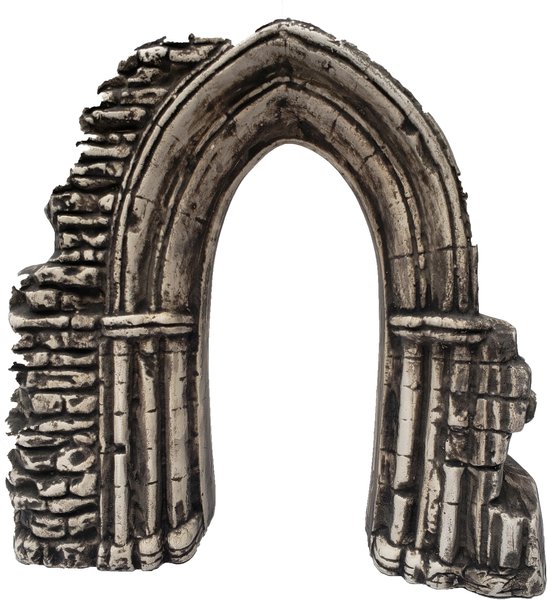 Out of Stock UNDERWATER GALLERIES Gothic Arch Ruin Aquarium Ornament Chewy