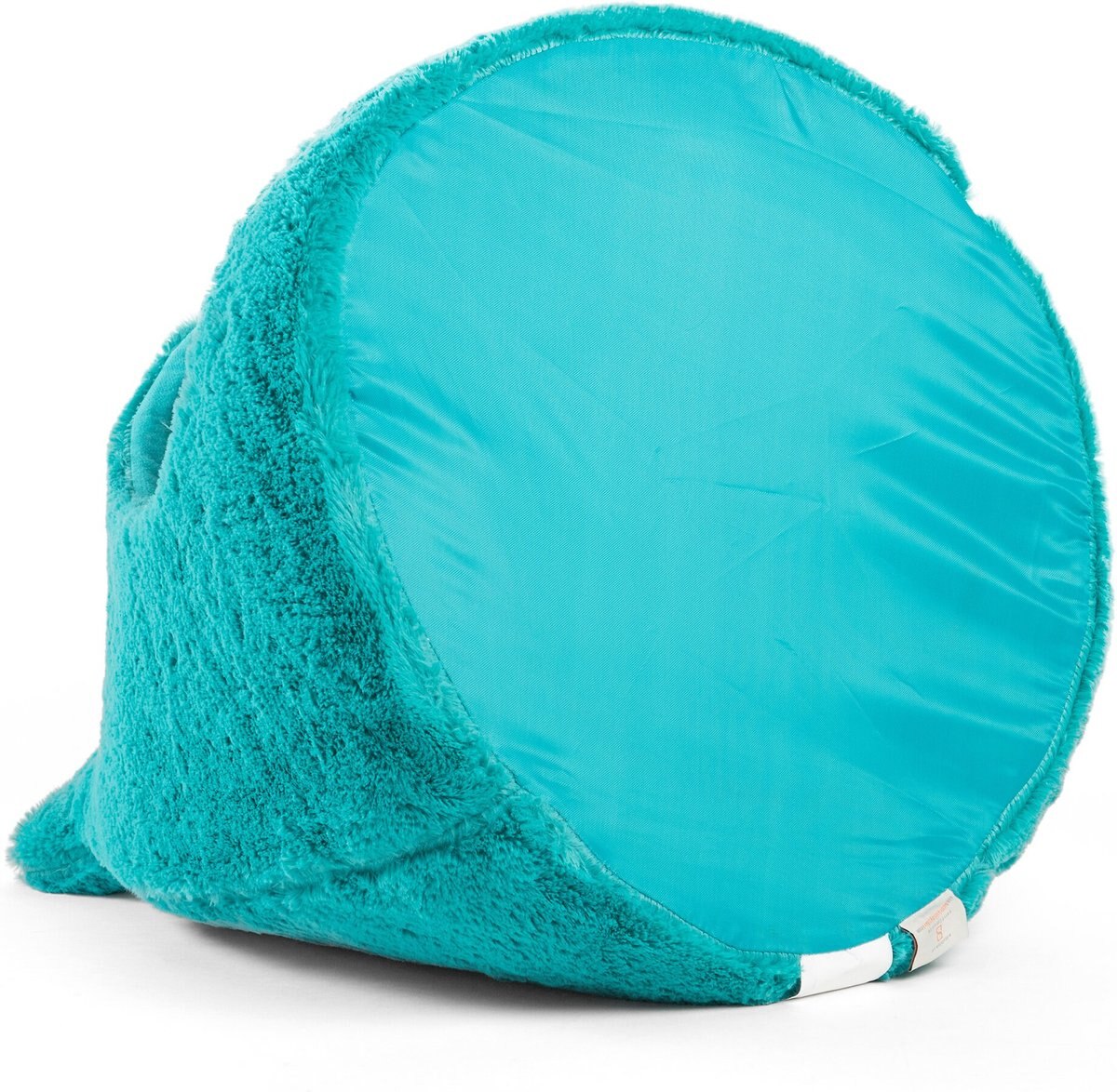 BEST FRIENDS BY SHERI Meow Hut Covered Cat & Dog Bed, Teal, Jumbo