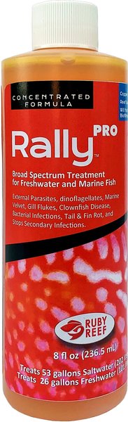 RUBY REEF Rally PRO Aquarium Water Treatment, 8-oz bottle - Chewy.com