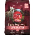 Purina ONE Natural High Protein True Instinct with Real Beef & Salmon Dry Dog Food, 27.5-lb bag
