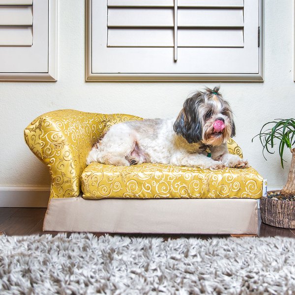MOOTS Cleopatra Chaise Lounge Sofa Cat & Dog Bed w/Removable Cover