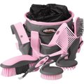 Weaver Leather Horse Grooming Kit, Grey/Pink