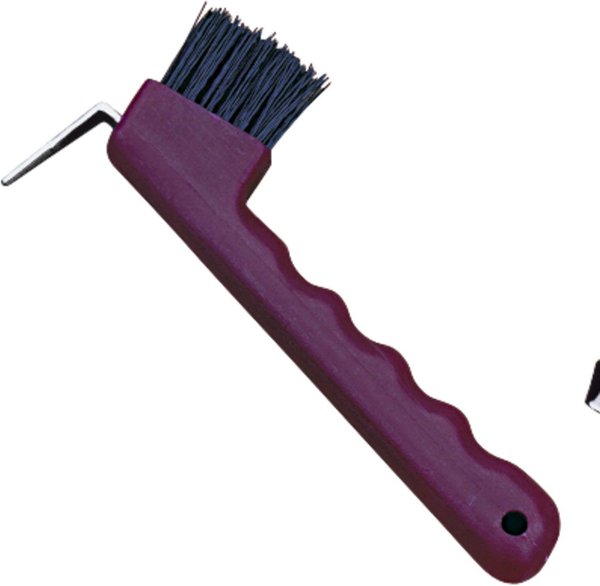 Happy Horse Pro Rubber Hoof Pick & Brush