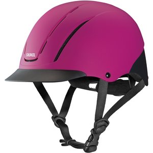 Troxel Spirit Riding Helmet, Raspberry, Medium