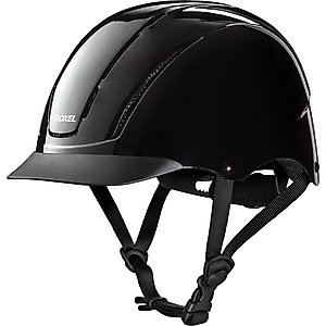 Troxel Spirit Riding Helmet, Black, Medium