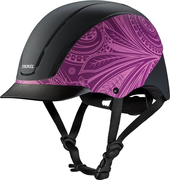 Troxel Spirit Riding Helmet, Purple, Small slide 1 of 3